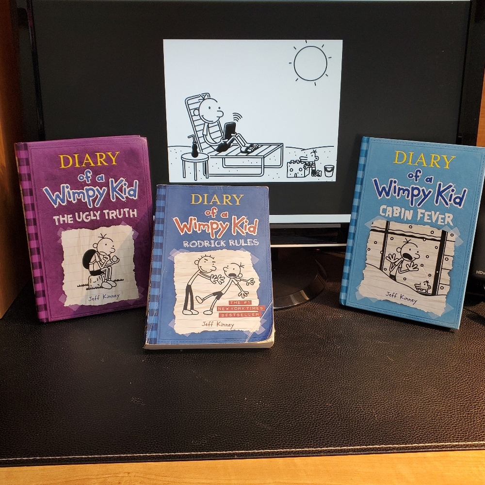 3  Diary of a Wimpy Kid Books